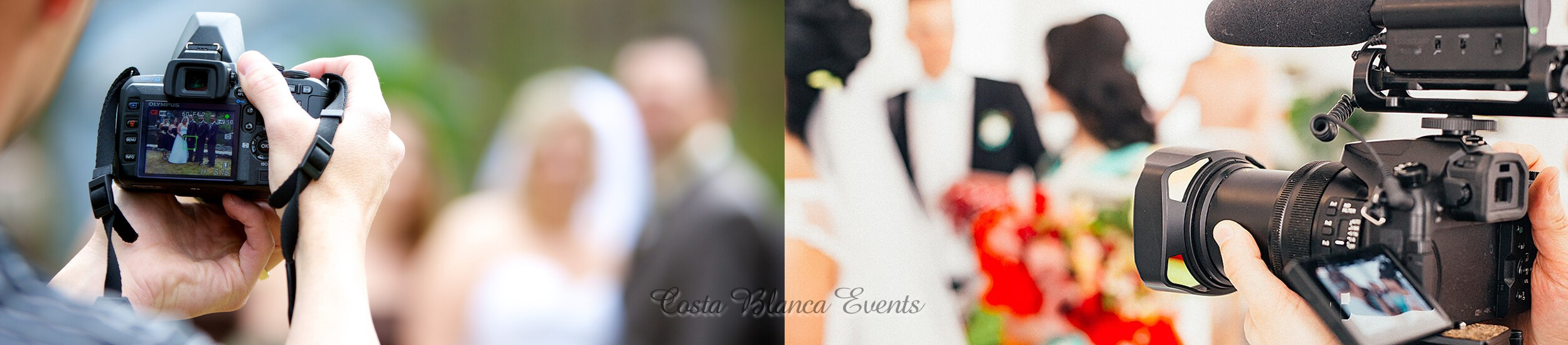 Destination wedding photographer or videographer